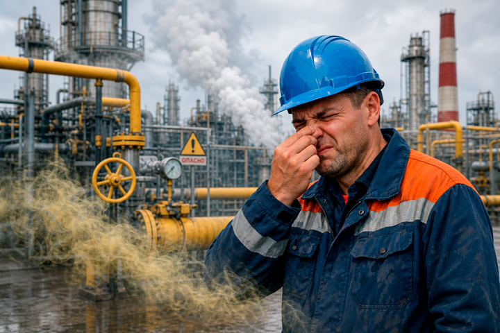 Запах газа