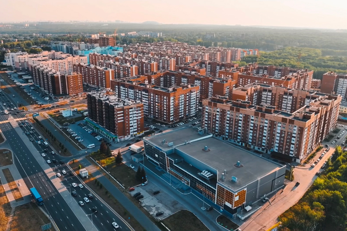 Самара новые районы города. Микрорайон новая Самара. Новая Самара.